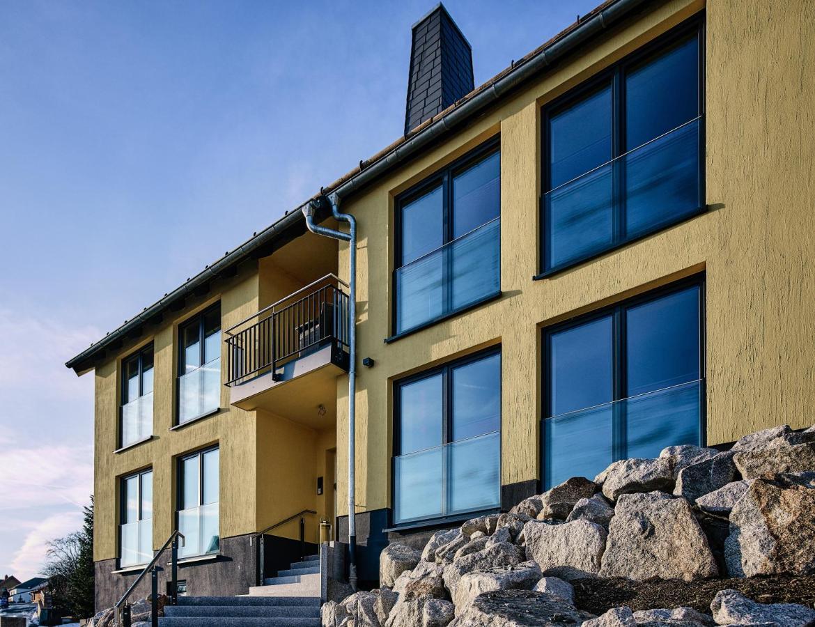 Chalet-Ferienwohnung Schlossblick, 51 Qm, Wellness/Fitness/Sauna - Bergroedelhof Feilitzsch Buitenkant foto